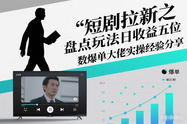 短剧拉新之盘点玩法日收益五位数爆单大佬实操经验分享-极速搞钱云网创