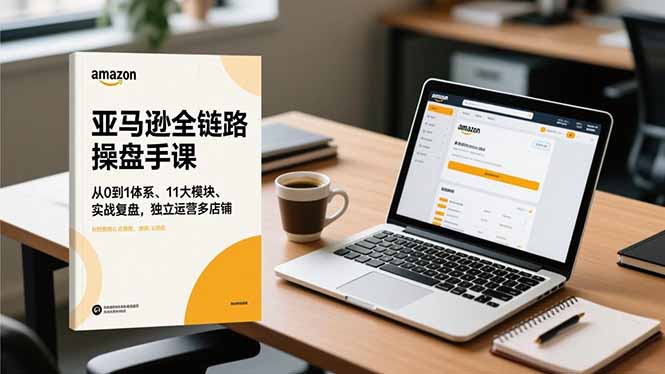 亚马逊全链路操盘手课，从0到1体系、11大模块、实战复盘，独立运营多店铺-极速搞钱云网创