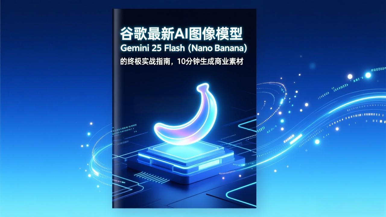 谷歌最新AI图像模型Gemini 2.5 Flash(Nano Banana-极速搞钱云网创